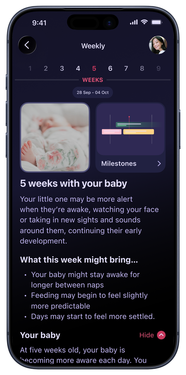 The Pregnancy+ weekly update and milestones
